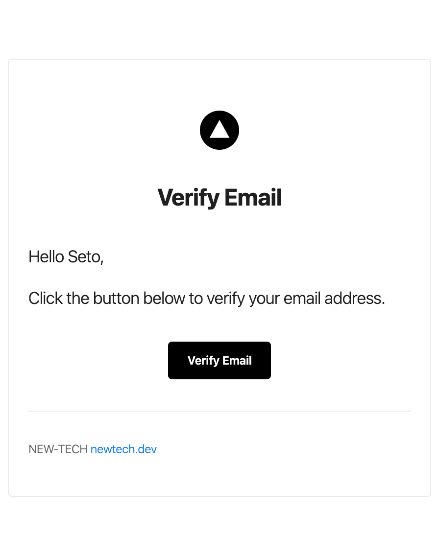 Email Template